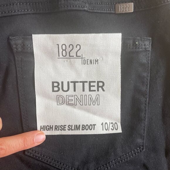 1822 Better Denim High Rise Slim Boots 10/30 - Picture 3 of 9